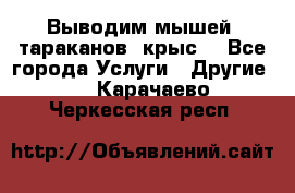 Выводим мышей ,тараканов, крыс. - Все города Услуги » Другие   . Карачаево-Черкесская респ.
